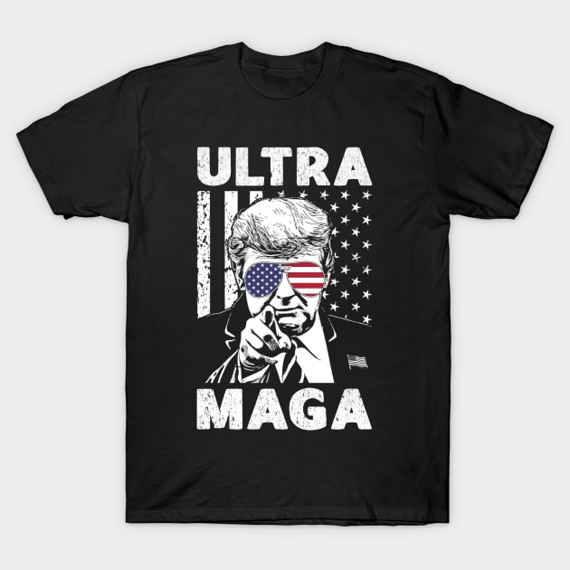 Ultra MAGA Trump Biden Funny T-Shirt by FamiStore